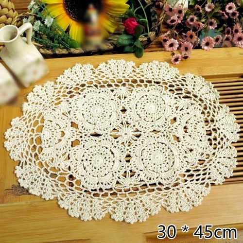 Placemat home oval retro - oval,