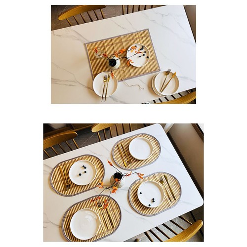 Placemats made wood rustic - made,