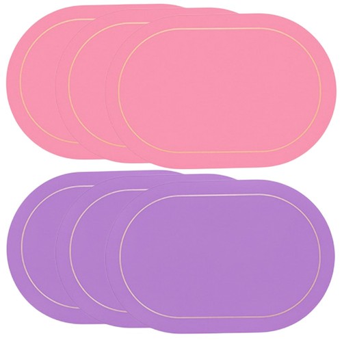 Premium leather placemats - pu,