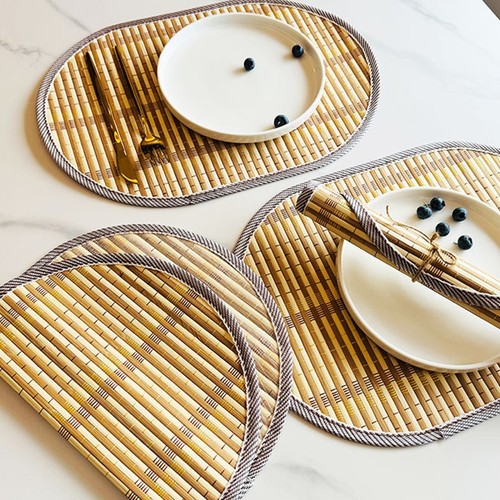Chic vintage wooden placemats - wooden,