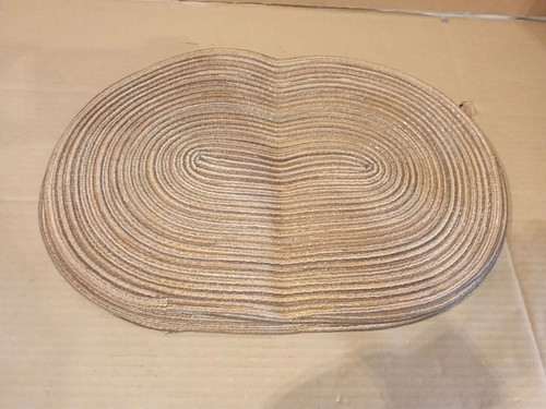 Pieces oval braided - 8,