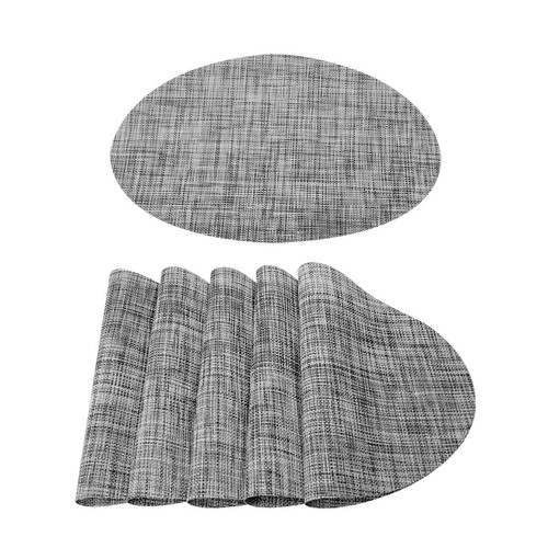 Set placemats cross woven - 6,