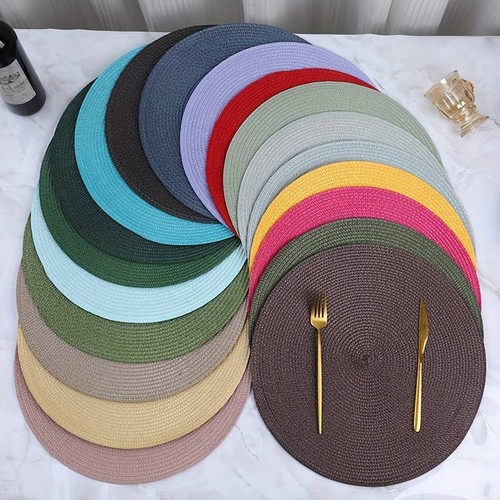 Woven table place mats - woven,