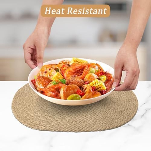 Oval placemats set 18 x - placemats,
