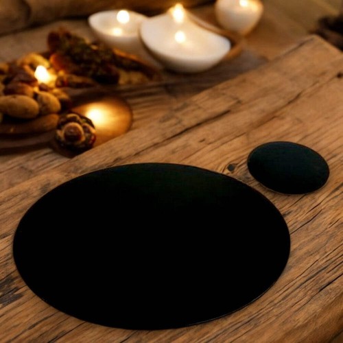 Matte oval placemats and - matte,