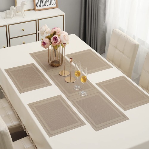 Pvc placemats non slip - pvc, non-slip