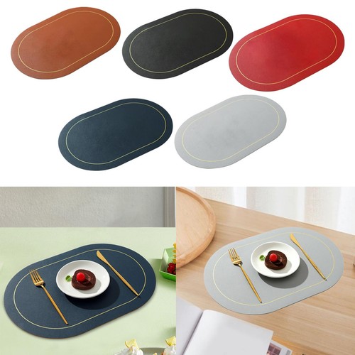 Oval placemat for dining - oval,